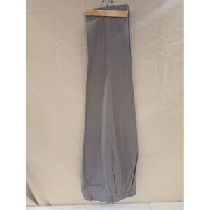 Preswick &‎ Moore Mens Gray Plaid Pleated Dress Pants Career Trousers 36W 32L